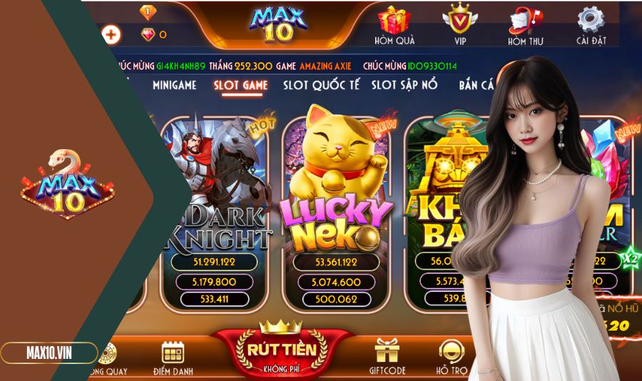 Hướng dẫn đăng nhập Max10 chi tiết