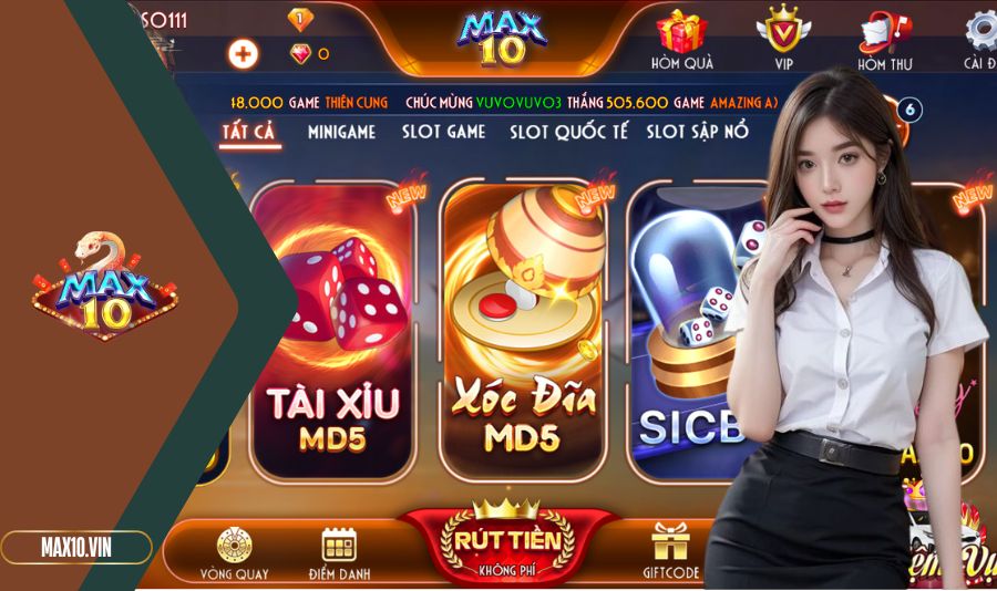 Lý do nhiều người chọn đồng hành với cổng game Max10
