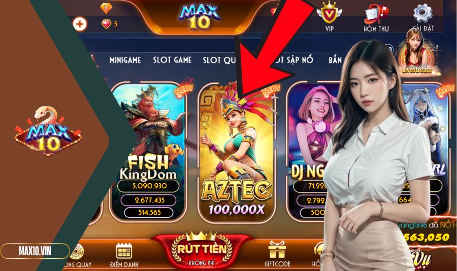 Thưởng thức Aztec Max10 ngay vì lý do này!