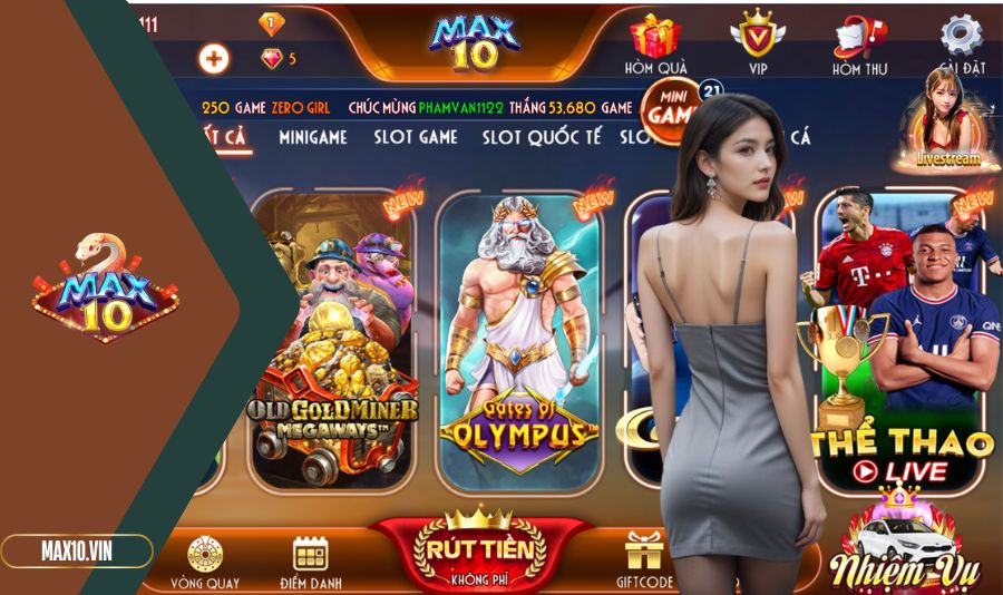 Tiền danh đáng nể giúp cổng game Max10 khẳng định vị thế