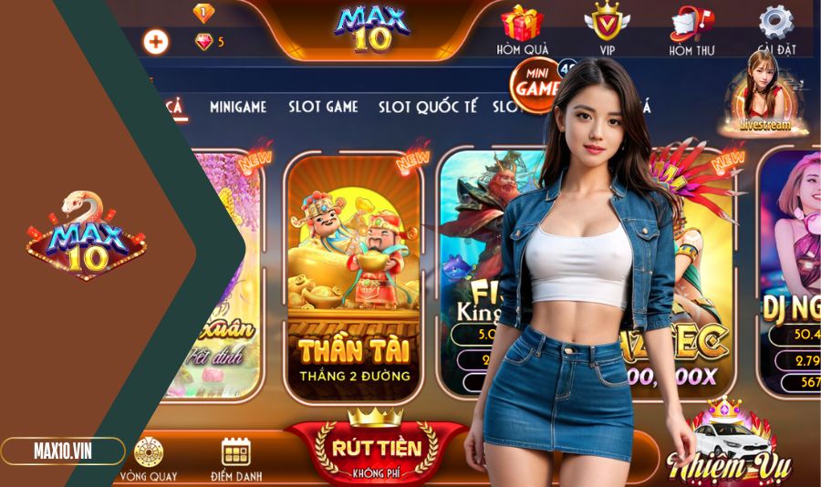 Vì sao nên cá cược tại cổng game Max10 ngay hôm nay?